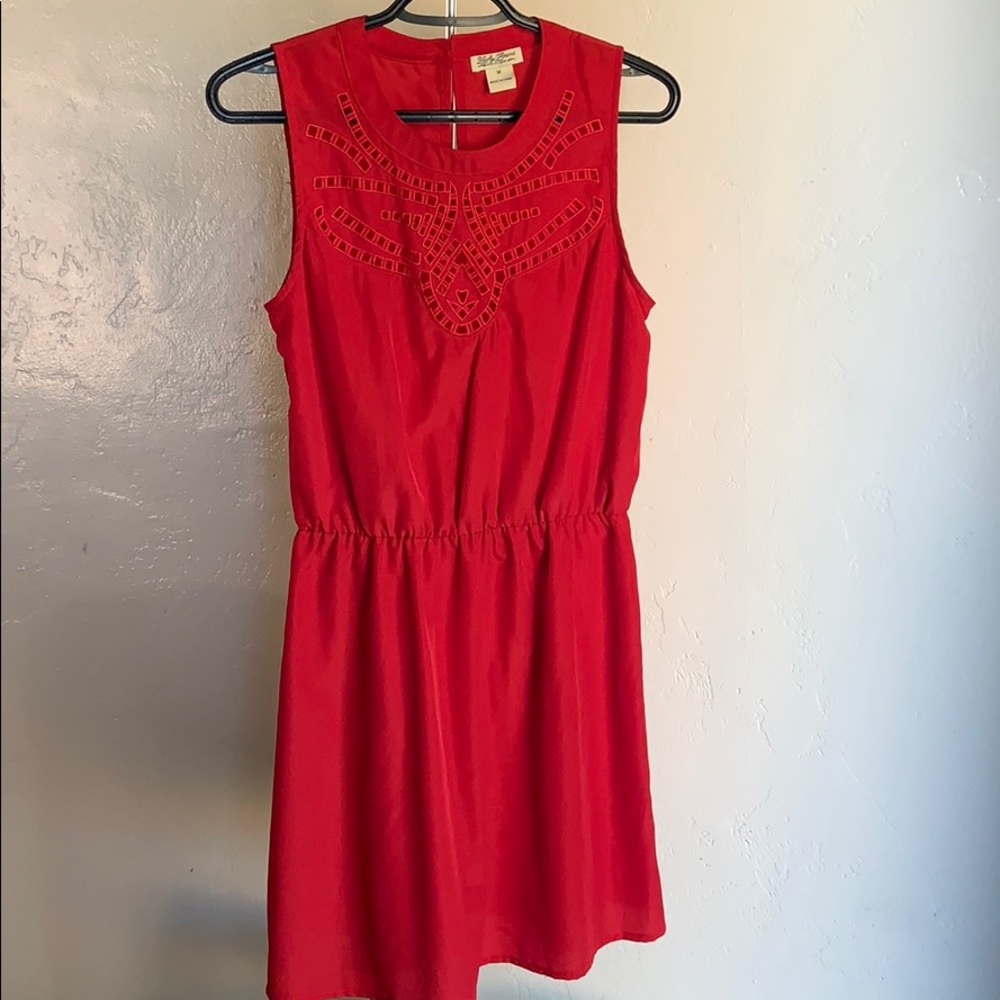 Lucky Brand Red Loose Dress